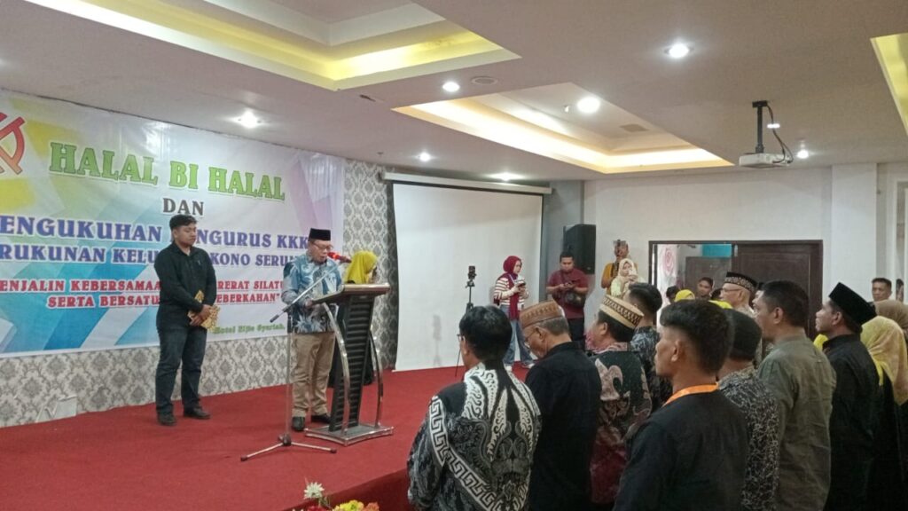 Jalin Kebersamaan, Pererat Silaturahmi, Satu Dalam Berkah” KKKS Gelar Halal Bi Halal dan Pengukuhan Pengurus
