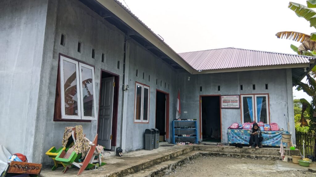 Gedung PAUD yang Dibangun Dengan Dana Desa Terkesan Tidak Layak