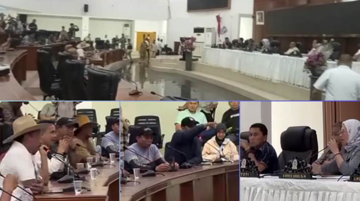 Audiensi Memanas! Perwakilan Penambang Geram Dengan Ketua Pansus Pertambangan