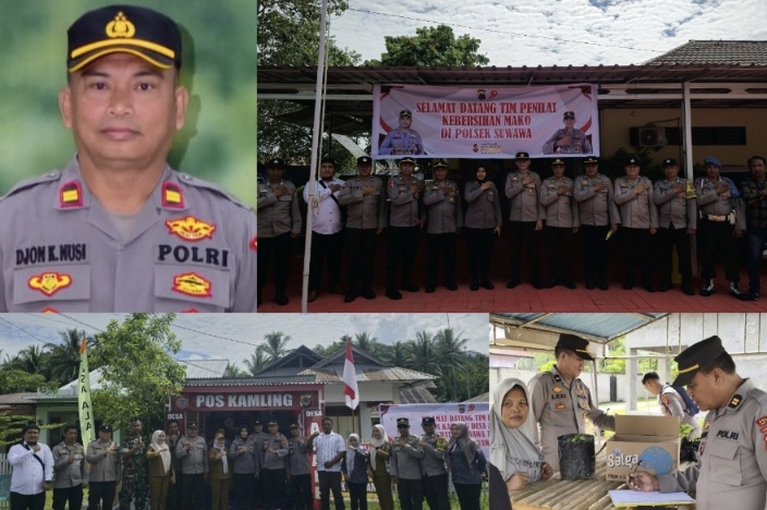 Polsek Suwawa: Lomba Pekarangan Pangan Bergizi dan Kebersihan Mako Dalam Rangka Hari Bhayangkara Ke-79: Meningkatkan Kualitas Hidup dan Pelayanan Publik