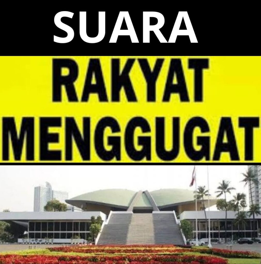 PROF. DR. SUTAN NASOMAL: RAKYAT MENGUGAT PEMERINTAH DAN DPR! PRESIDEN HARUS DENGAR KELUHAN RAKYAT! 