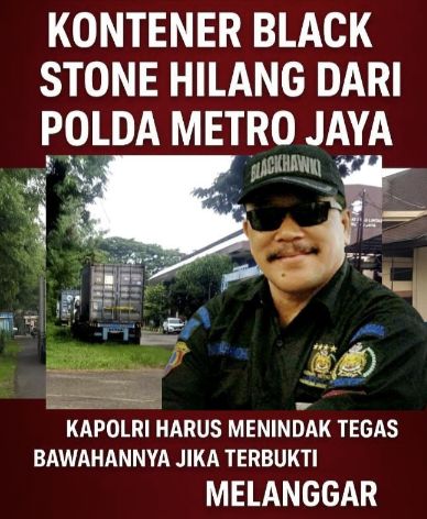 PROF SUTAN NASOMAL DESAK KAPOLRI TURUN TANGAN! DUA KONTAINER BARANG BUKTI LENYAP DI PUSAT KEPOLISIAN! 