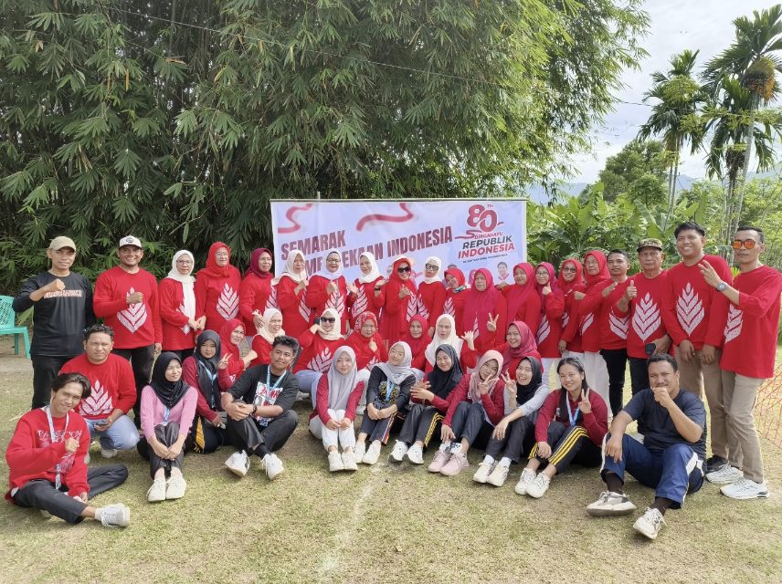 Semarak Kemerdekaan di Desa Tingkohubu, Wujudkan Desa Tumbuh dan Indonesia Kuat