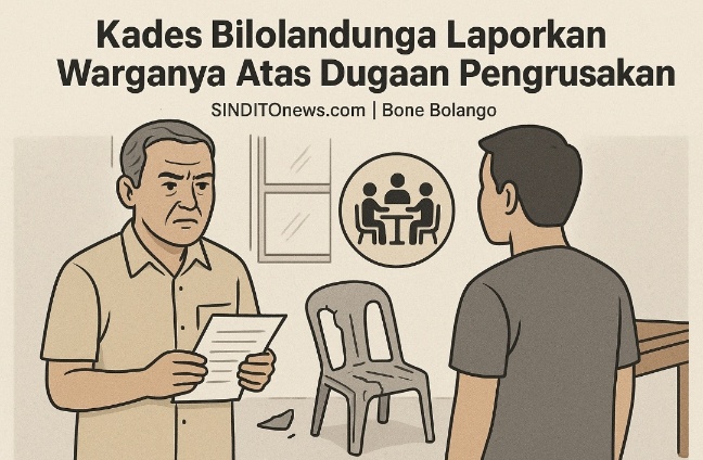 Kades Bilolandunga Laporkan Warganya Atas Dugaan Pengrusakan