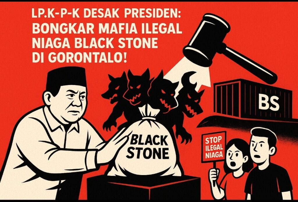 LP.K-P-K & Partai Oposisi Merdeka Desak Presiden: Bongkar Mafia Ilegal Niaga Black Stone di Gorontalo